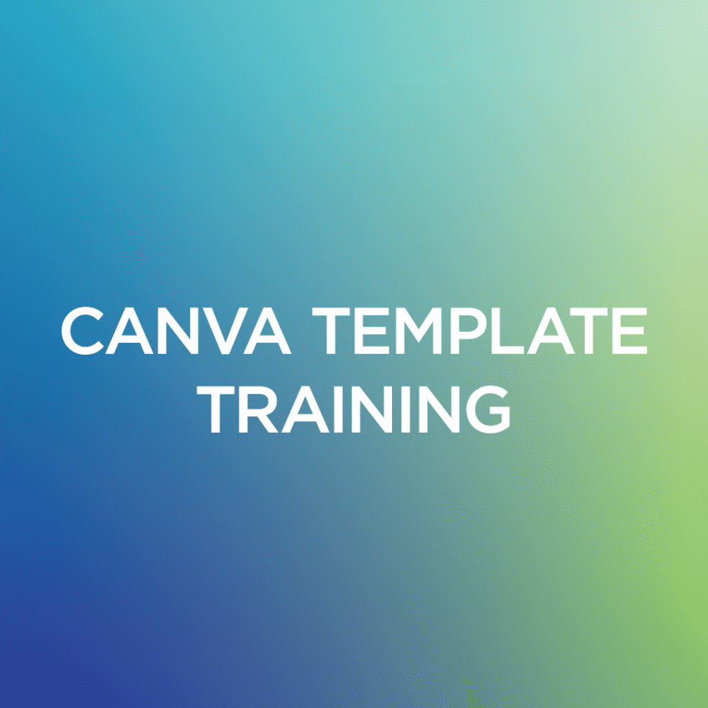 Canva Template Training